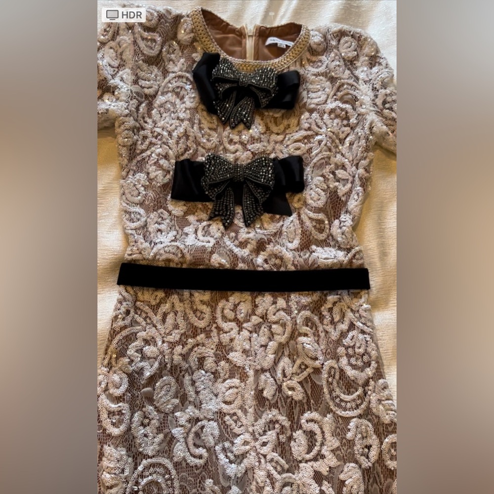 Nadine Merabi Bella Sequin Jumpsuit NO BELT
NADINE MERABI Size: 6 S/M